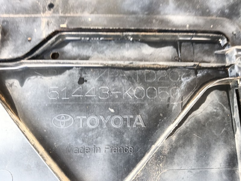 Recambio de cubrecarter para toyota yaris (_p21_, _pa1_, _ph1_) 1.5 hybrid (mxph11) referencia OEM IAM   