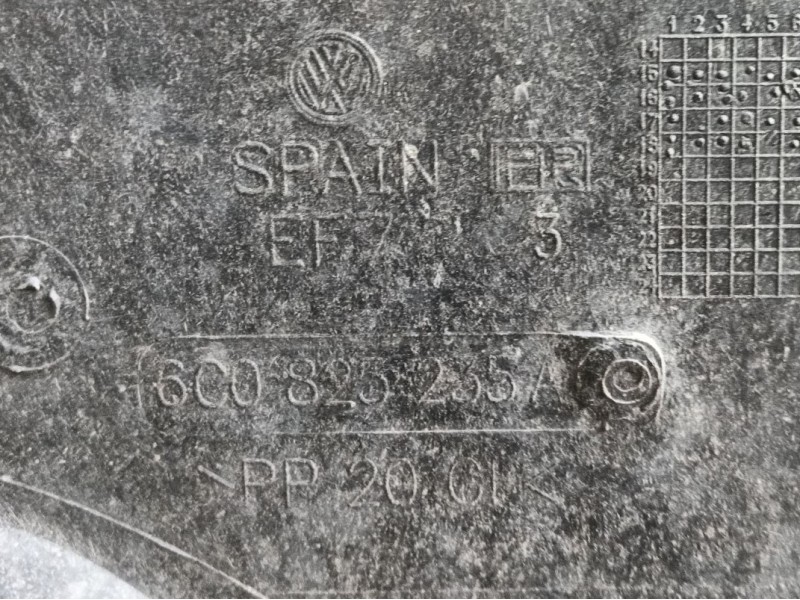 Recambio de cubrecarter para skoda fabia iii (nj3) 1.0 referencia OEM IAM   