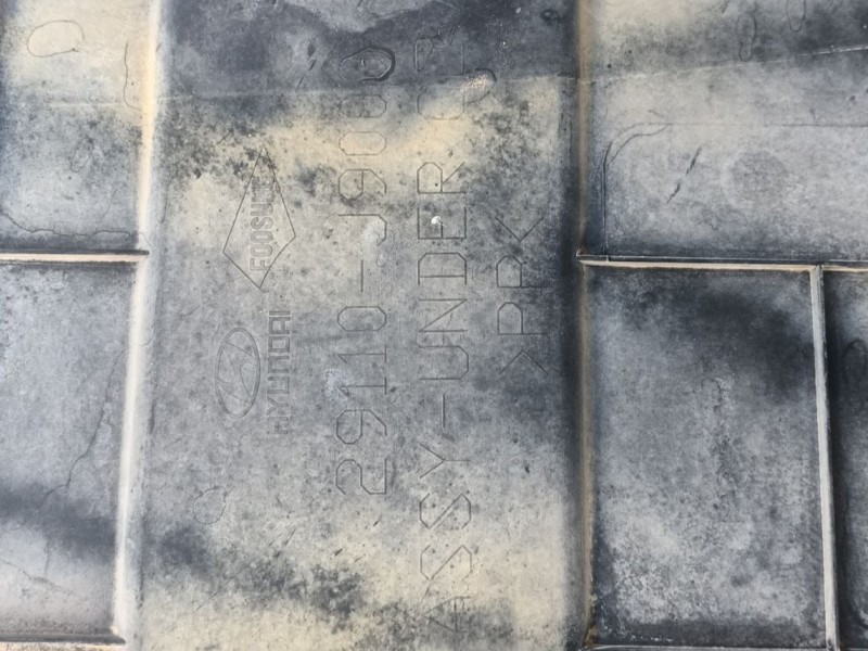 Recambio de cubrecarter para hyundai kona (os, ose, osi) 1.0 t-gdi referencia OEM IAM   