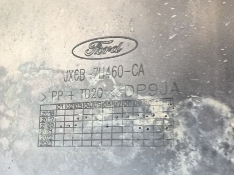 Recambio de cubrecarter para ford focus iv (hn) 2.3 st ecoboost referencia OEM IAM   