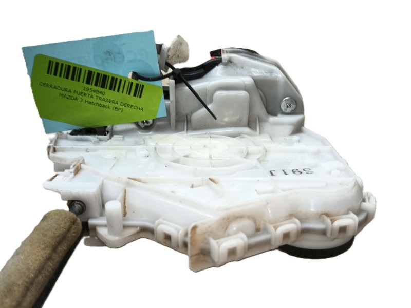 Recambio de cerradura puerta trasera derecha para mazda 3 hatchback (bp) 2.0 skyactiv-g m hybrid referencia OEM IAM   