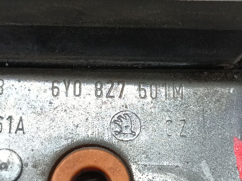 Recambio de cerradura maletero / porton para skoda fabia i (6y2) 1.4 tdi referencia OEM IAM 6Y0827501H209  