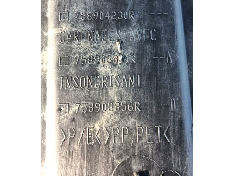 Recambio de cubrecarter para renault clio iv (bh_) 0.9 tce 90 referencia OEM IAM   