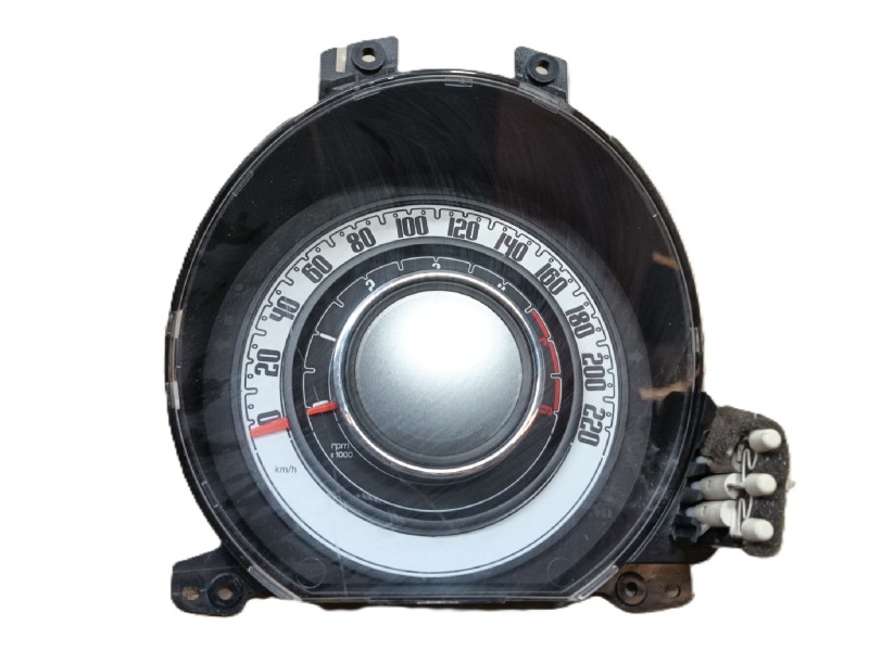 Recambio de cuadro instrumentos para fiat 500 (312_) 1.3 d multijet (312axe1a) referencia OEM IAM 0000735605040  