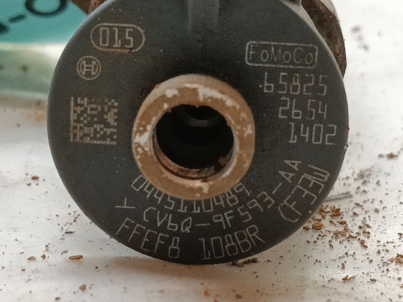 Recambio de inyector para ford fiesta vi (cb1, ccn) 1.5 tdci referencia OEM IAM 1745052 0445110489 