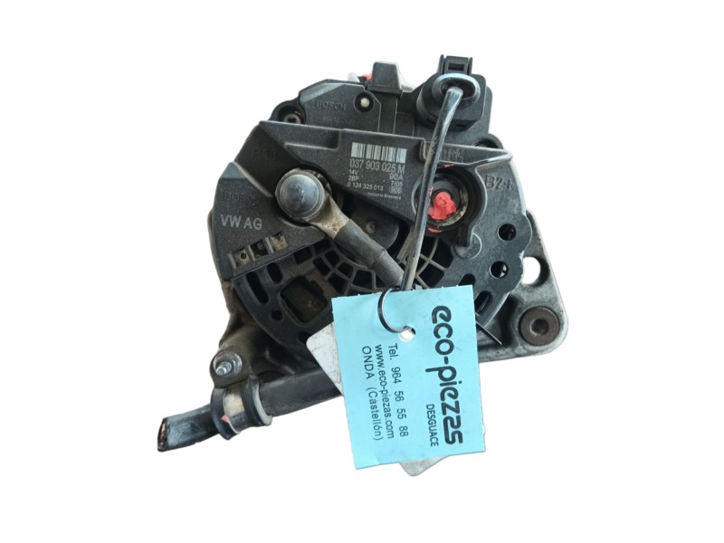 Recambio de alternador para volkswagen polo iv (9n_, 9a_) 1.4 16v referencia OEM IAM  037903025M 