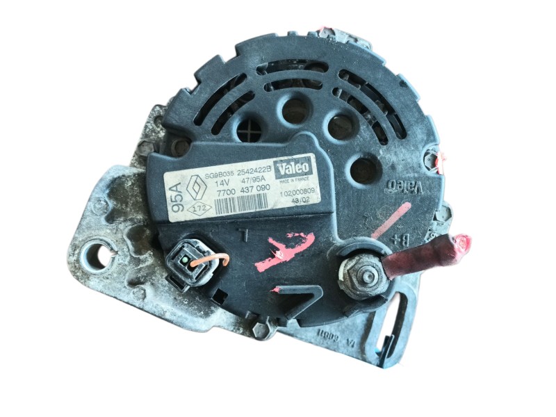 Recambio de alternador para renault clio ii (bb_, cb_) 1.2 16v (bb05, bb0w, bb11, bb27, bb2t, bb2u, bb2v, cb05,... referencia OE
