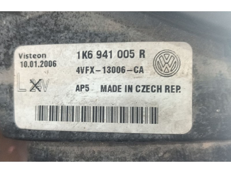 Recambio de faro izquierdo para volkswagen golf v (1k1) 1.6 fsi referencia OEM IAM   