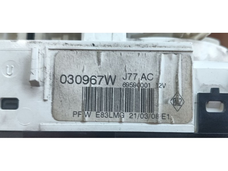 Recambio de mando calefaccion / aire acondicionado para renault clio iii (br0/1, cr0/1) 1.5 dci (br17, cr17) referencia OEM IAM 
