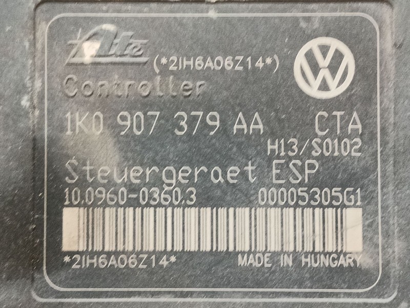 Recambio de abs para volkswagen golf v (1k1) 1.6 fsi referencia OEM IAM   