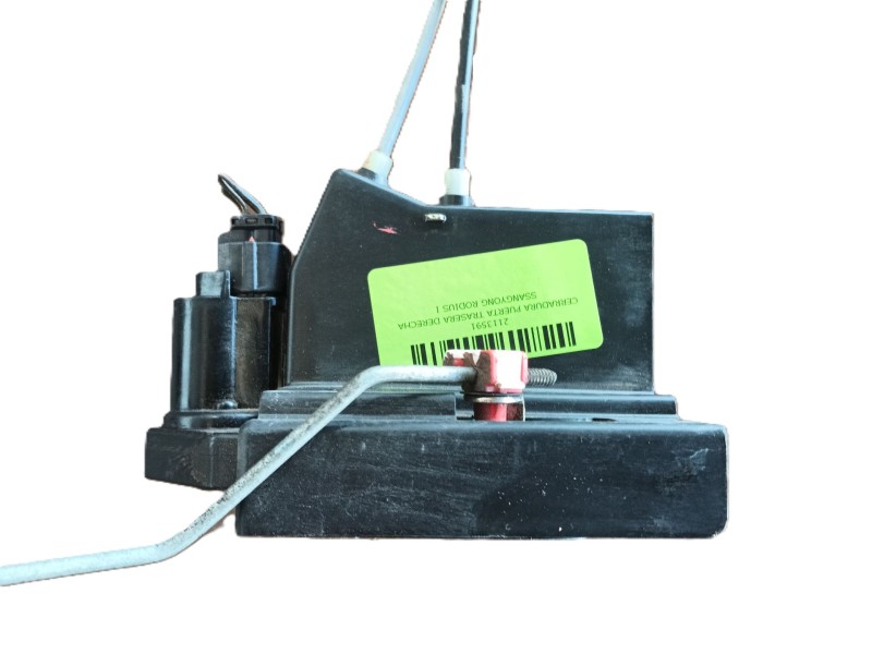 Recambio de cerradura puerta trasera derecha para ssangyong rodius i 2.7 xdi referencia OEM IAM   