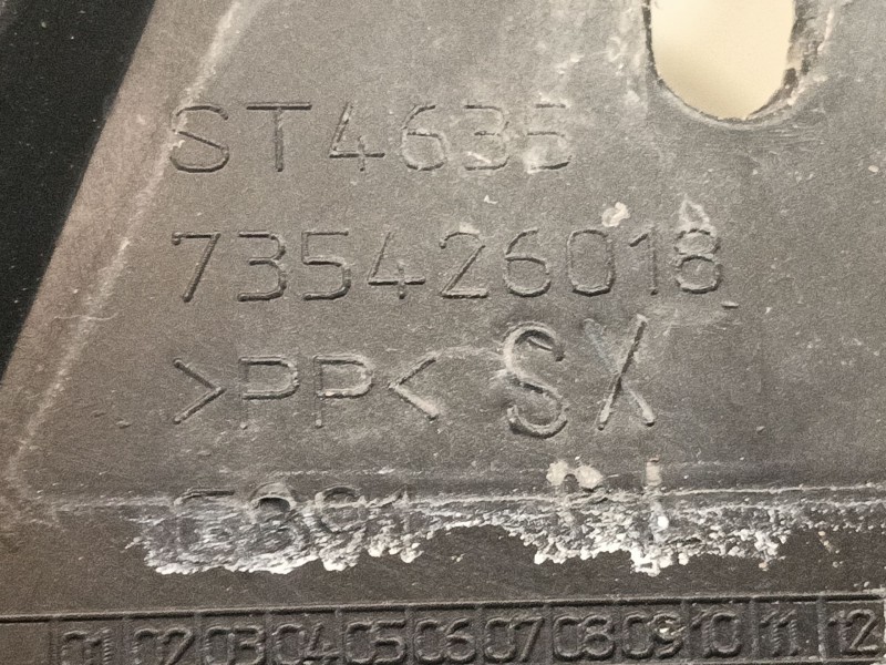 Recambio de torpedo para fiat 500 (312_) 1.3 d multijet (312axe1a) referencia OEM IAM 735479650 735426018 