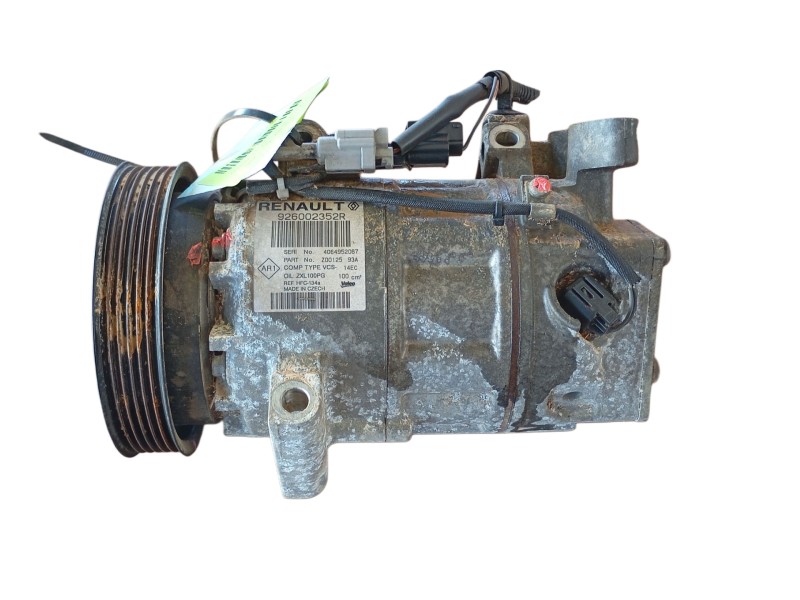Recambio de compresor aire acondicionado para renault captur i (j5_, h5_) 1.5 dci 90 referencia OEM IAM 926008468R 926002352R 