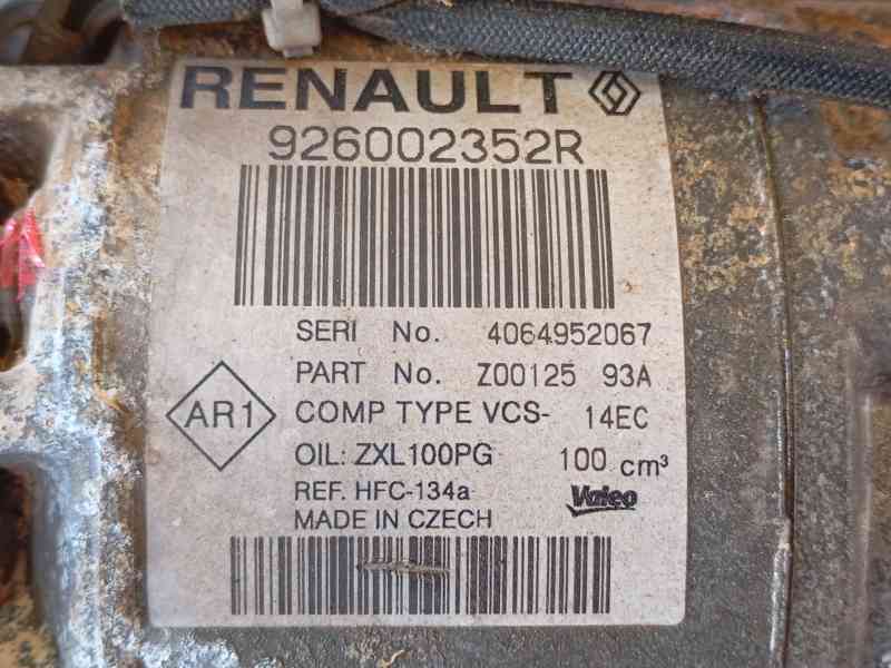 Recambio de compresor aire acondicionado para renault captur i (j5_, h5_) 1.5 dci 90 referencia OEM IAM 926008468R 926002352R 