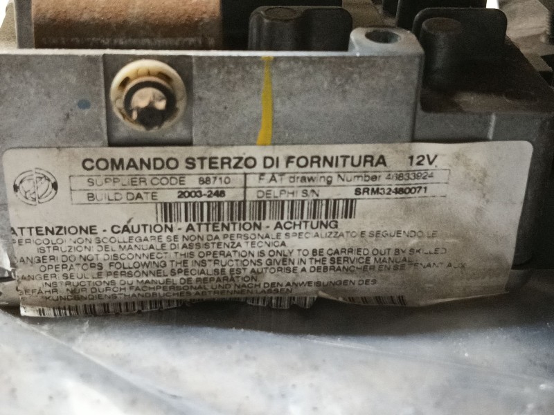 Recambio de columna direccion para fiat punto (188_) 1.3 jtd 16v referencia OEM IAM   