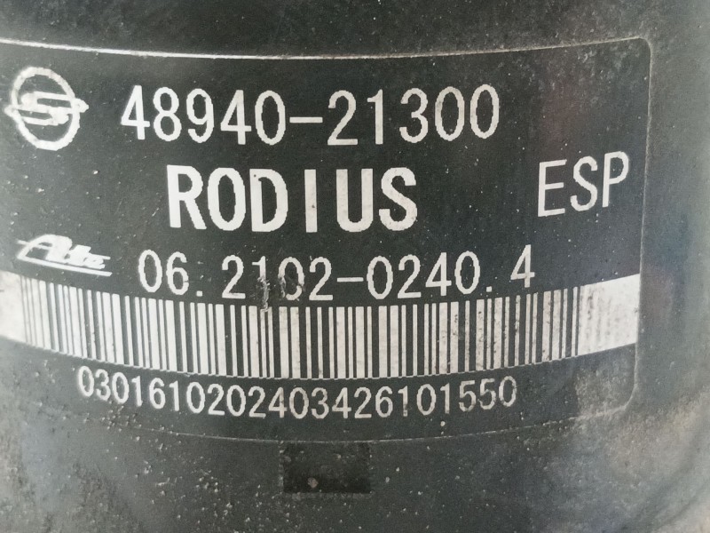 Recambio de abs para ssangyong rodius i 2.7 xdi referencia OEM IAM 4894021310 4894021300 