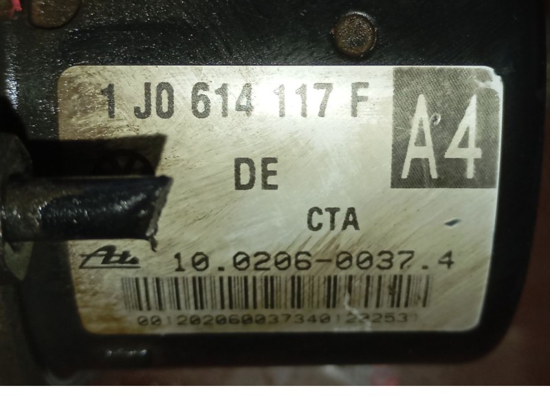 Recambio de abs para volkswagen golf iv (1j1) 1.9 tdi referencia OEM IAM  1J0614117F 