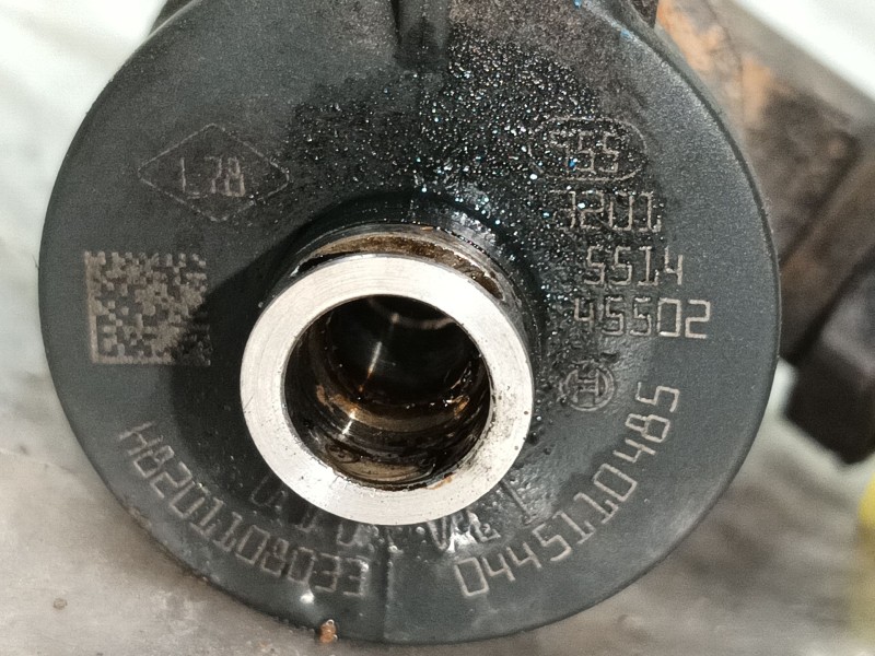 Recambio de inyector para renault captur i (j5_, h5_) 1.5 dci 90 referencia OEM IAM 166008399R  