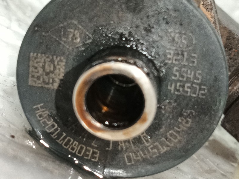 Recambio de inyector para renault captur i (j5_, h5_) 1.5 dci 90 referencia OEM IAM 166008399R 0445110485 