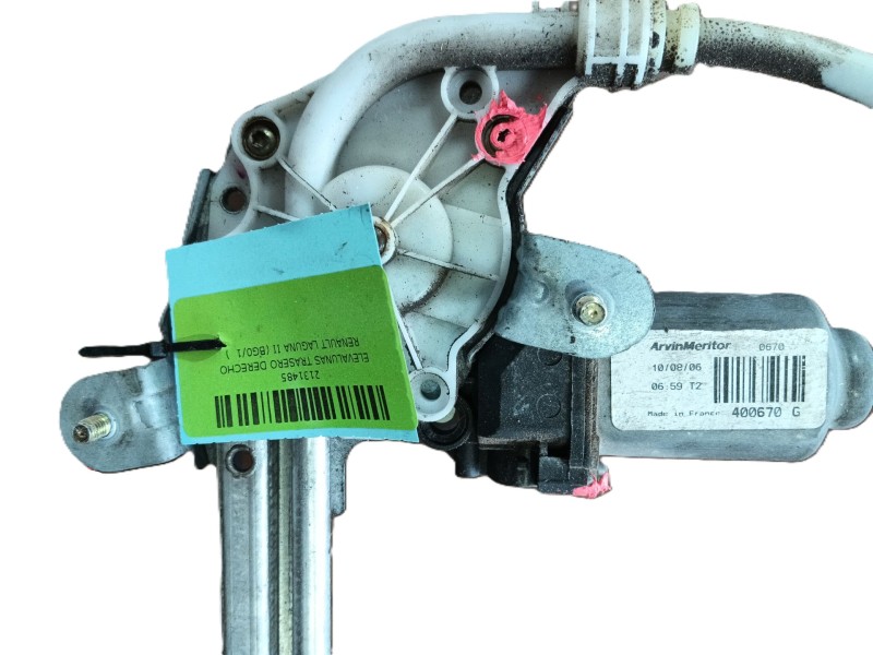 Recambio de elevalunas trasero derecho para renault laguna ii (bg0/1_) 1.9 dci (bg1a, bg1v) referencia OEM IAM   