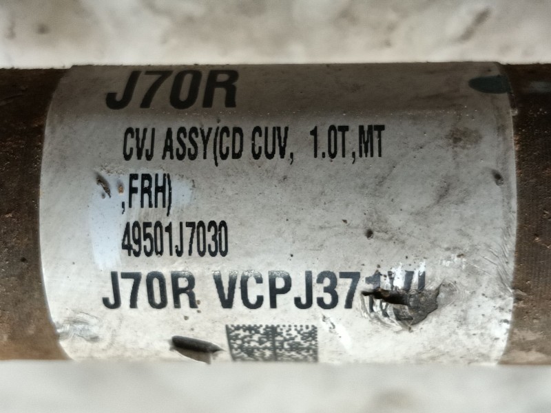 Recambio de transmision delantera derecha para kia xceed (cd) 1.0 t-gdi referencia OEM IAM   