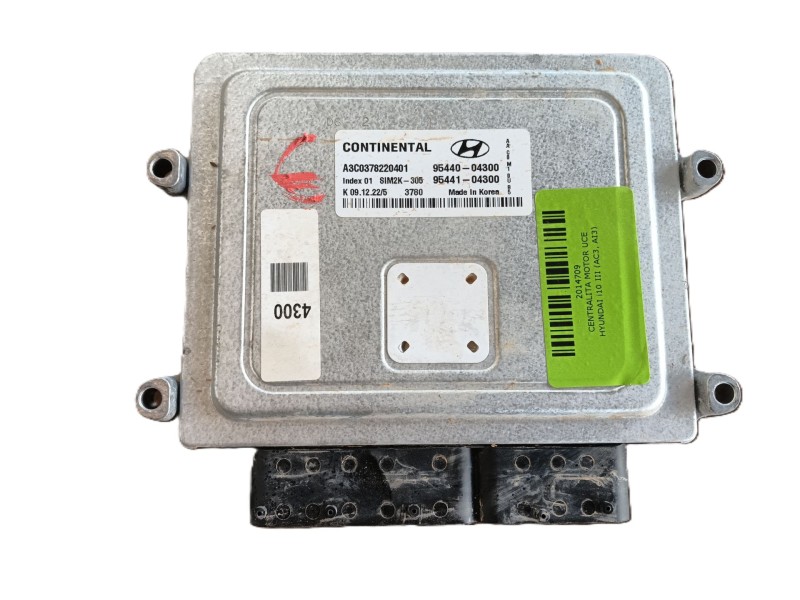 Recambio de centralita motor uce para hyundai i10 iii (ac3, ai3) 1.0 mpi referencia OEM IAM   
