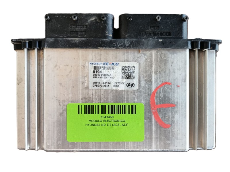 Recambio de modulo electronico para hyundai i10 iii (ac3, ai3) 1.0 mpi referencia OEM IAM   