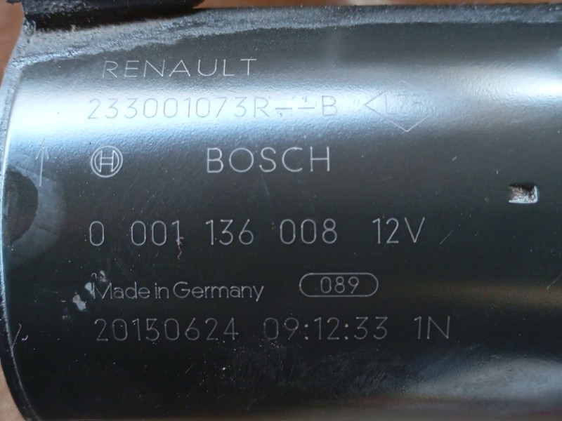 Recambio de motor arranque para nissan note (e12) 1.5 dci referencia OEM IAM 2330000Q2C 233001073R 