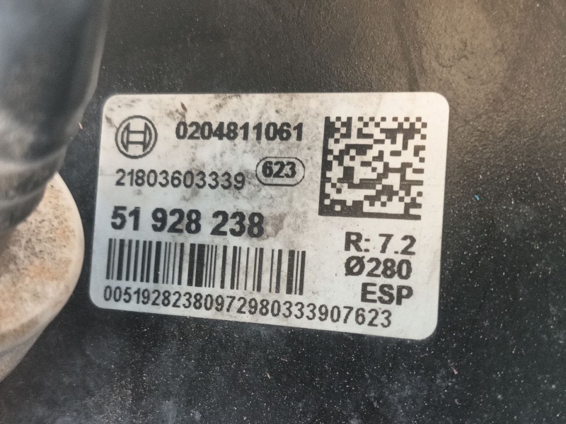 Recambio de servofreno para fiat ducato furgoneta (250_) 140 multijet 2,2 d referencia OEM IAM   