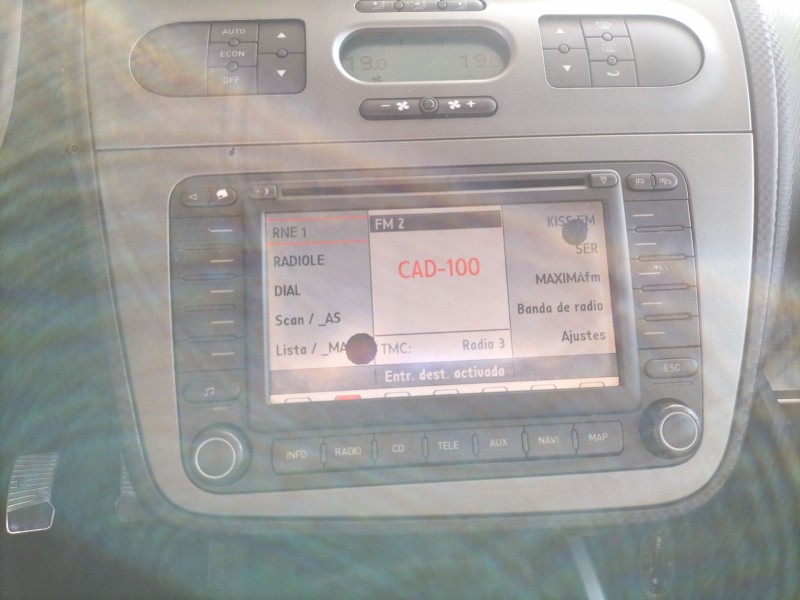 Recambio de sistema audio / radio cd para seat altea (5p1) 2.0 tdi 16v referencia OEM IAM   