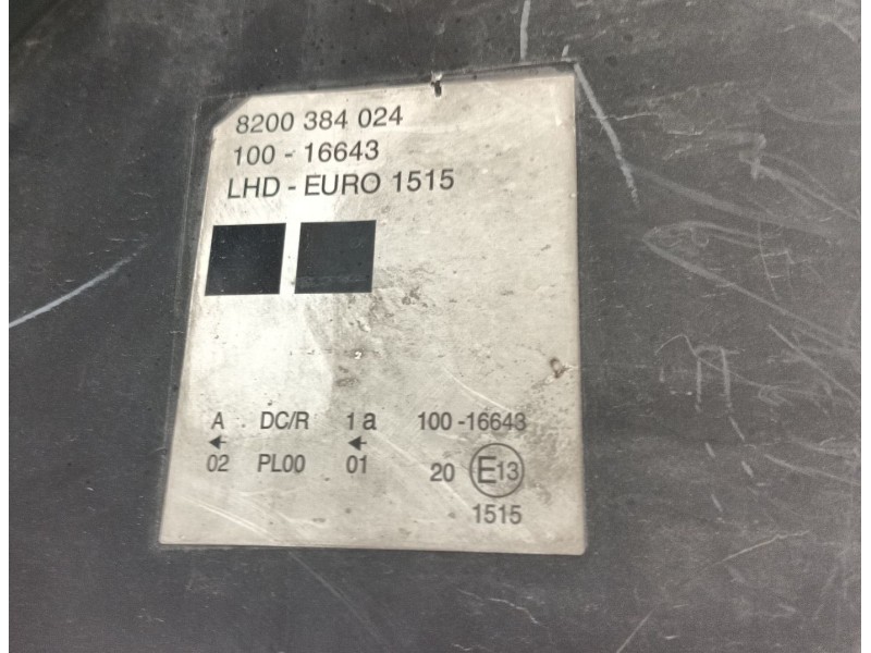 Recambio de faro derecho para renault vel satis (bj0_) 3.0 dci (bj0j, bj0n) referencia OEM IAM   