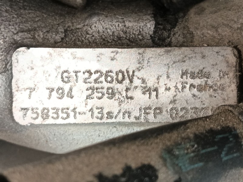 Recambio de turbocompresor para bmw 7 (e65, e66, e67) 730 ld referencia OEM IAM 11652414328 7794259L 