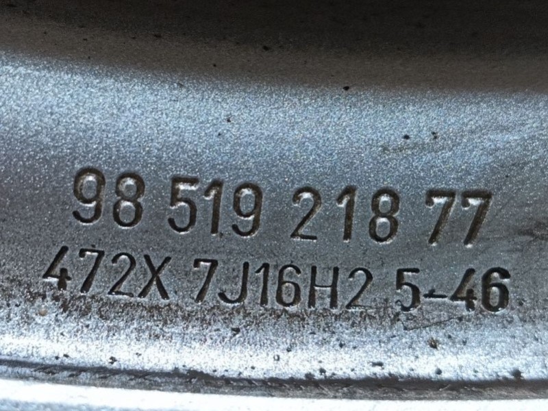 Recambio de llanta para fiat scudo furgoneta 2.0 multijet 145 (506) referencia OEM IAM   