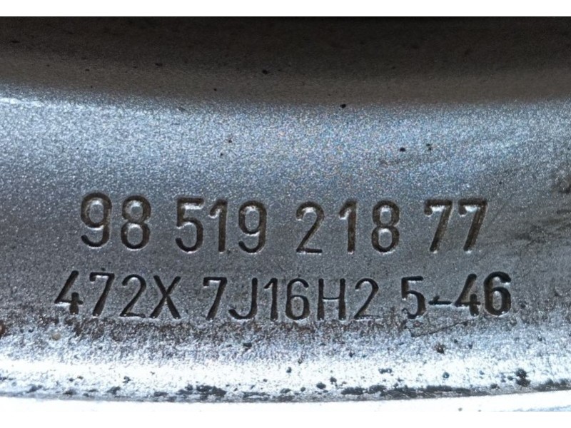 Recambio de llanta para fiat scudo furgoneta 2.0 multijet 145 (506) referencia OEM IAM   