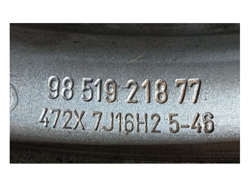 Recambio de llanta para fiat scudo furgoneta 2.0 multijet 145 (506) referencia OEM IAM   