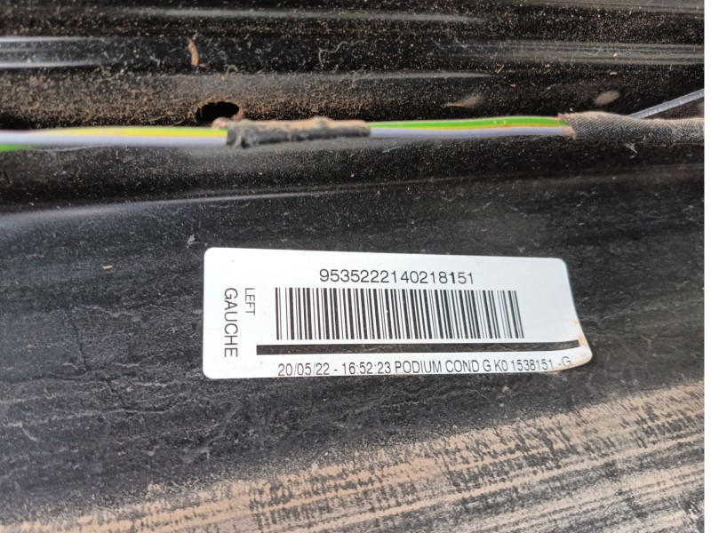 Recambio de asiento delantero izquierdo para fiat scudo furgoneta 2.0 multijet 145 (506) referencia OEM IAM   