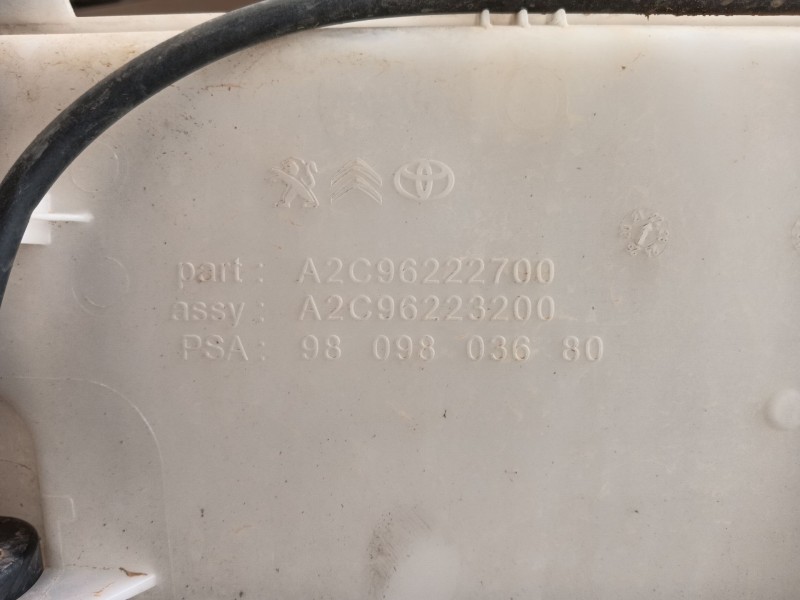 Recambio de deposito limpia para fiat scudo furgoneta 2.0 multijet 145 (506) referencia OEM IAM   