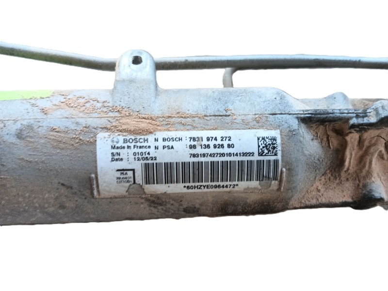 Recambio de cremallera direccion para fiat scudo furgoneta 2.0 multijet 145 (506) referencia OEM IAM   