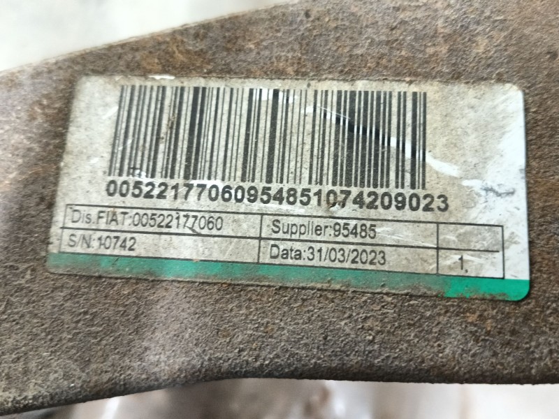 Recambio de mangueta delantera izquierda para fiat ducato furgoneta (250_) 140 multijet 2,2 d referencia OEM IAM   