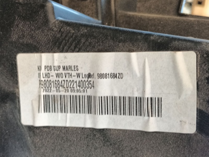 Recambio de salpicadero para fiat scudo furgoneta 2.0 multijet 145 (506) referencia OEM IAM   