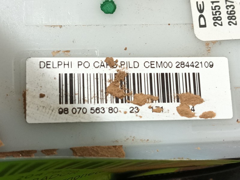 Recambio de aforador para fiat scudo furgoneta 2.0 multijet 145 (506) referencia OEM IAM 9807056380  