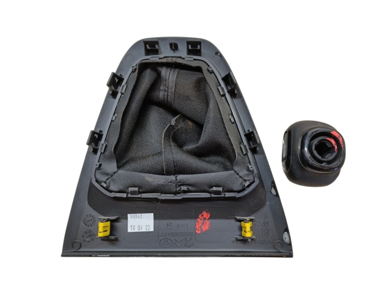 Recambio de pomo palanca cambio para fiat scudo furgoneta 2.0 multijet 145 (506) referencia OEM IAM  9808366477 