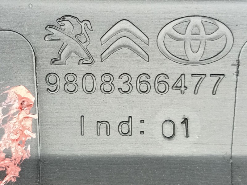 Recambio de pomo palanca cambio para fiat scudo furgoneta 2.0 multijet 145 (506) referencia OEM IAM  9808366477 