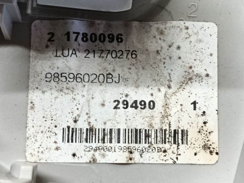 Recambio de luz interior para fiat scudo furgoneta 2.0 multijet 145 (506) referencia OEM IAM   