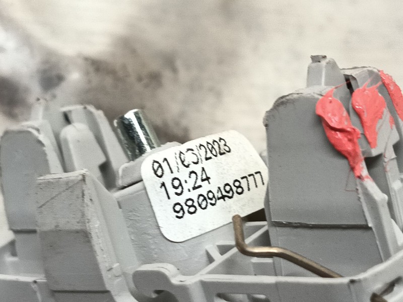 Recambio de parasol izquierdo para fiat scudo furgoneta 2.0 multijet 145 (506) referencia OEM IAM  9809498777 