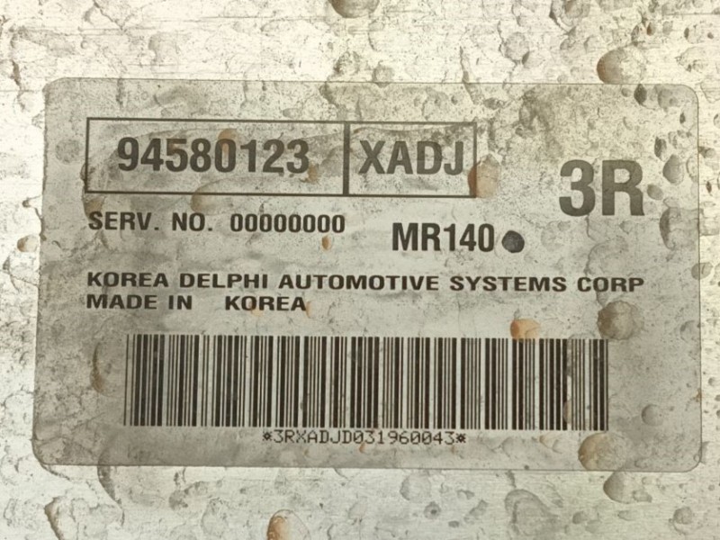 Recambio de centralita motor uce para chevrolet nubira sedán 1.8 referencia OEM IAM 94580123 3RXADJD031960043 