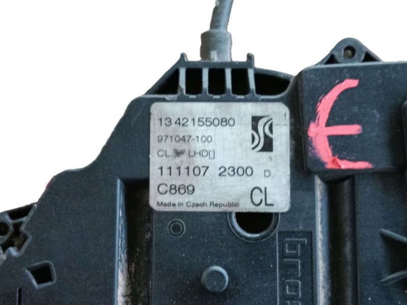 Recambio de cerradura puerta delantera izquierda para fiat ducato furgoneta (250_) 120 multijet 2,3 d referencia OEM IAM   