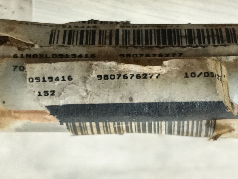 Recambio de columna direccion para fiat scudo furgoneta 2.0 multijet 145 (506) referencia OEM IAM  9807676277 