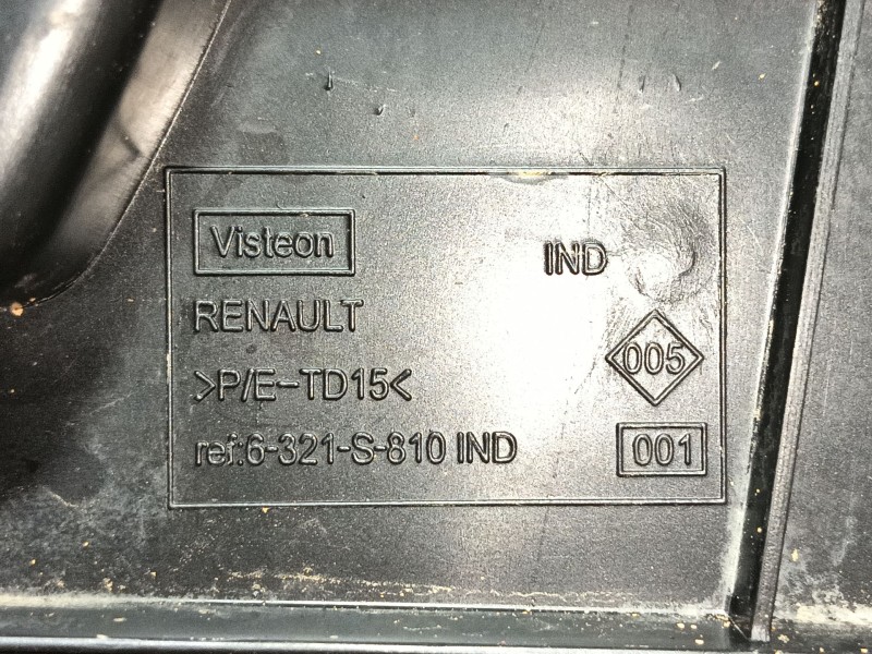 Recambio de guantera para renault master iii furgoneta (fv) 2.3 dci 130 fwd (fv0m, fv0y) referencia OEM IAM  6321S810 