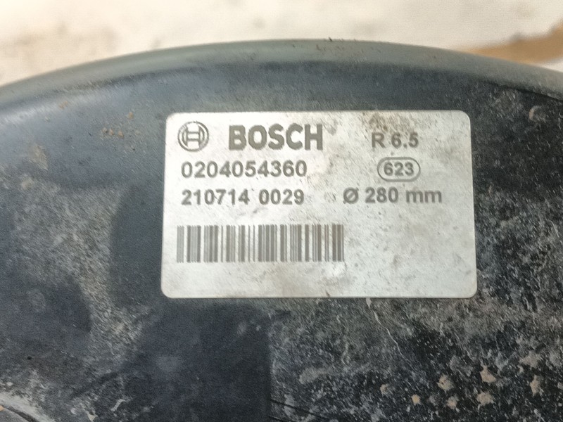Recambio de servofreno para fiat ducato furgoneta (250_) 120 multijet 2,3 d referencia OEM IAM  0204054360 